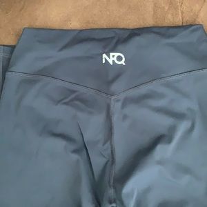 Worn once, NFQ navy blue leggings… super soft!
